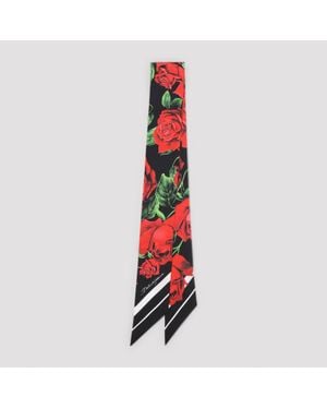 Dolce & Gabbana Dolce & Gabbana Silk Foulard - Red