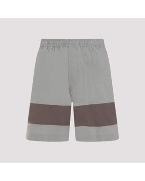 Craig Green Grey Barrel Cotton Shorts