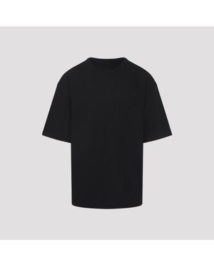 Lemaire Boxy Short Sleeves T-Shirt - Black