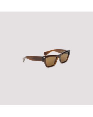 JIL SANDER X OLIVER PEOPLES Edition 3 Sunglasses - Brown