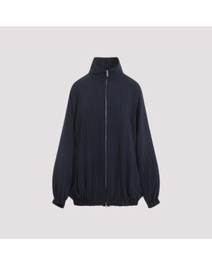 Frankie Shop Baxter Track Jacket - Blue