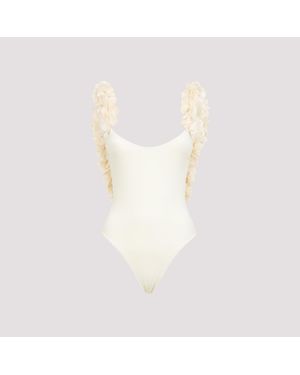 LaRevêche Amira One-Piece Swimsuit - White