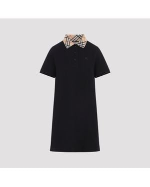 Burberry Iris Polo Dress - Black
