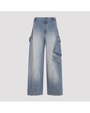 Alaïa Alaïa Cargo Trousers - Blue