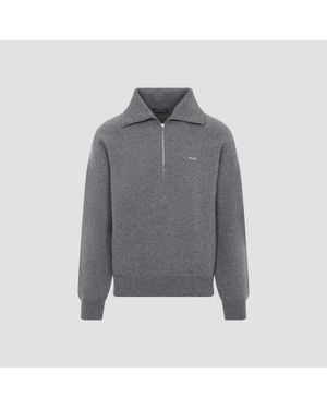 Prada Knit Polo - Grey