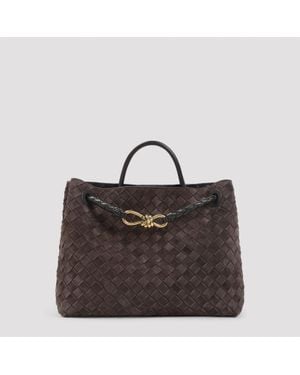 Bottega Veneta Medium Andiamo Bag - Brown