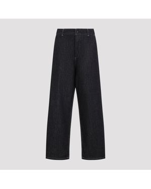 Studio Nicholson Minard Curved Leg Jeans - Blue
