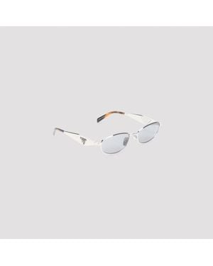 Prada Metal Sunglasses - Metallic