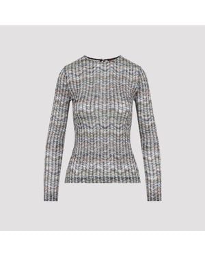Missoni Crewneck Jumper - Grey
