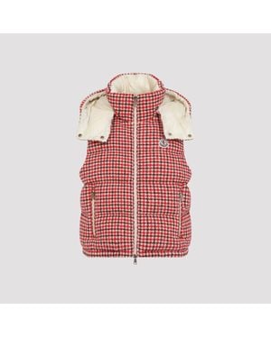 Moncler Niverolle Vest Jacket - Red