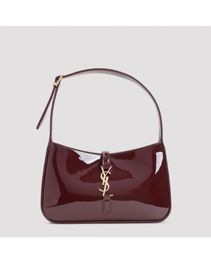 Saint Laurent Red Le 5 À 7 Calf Leather Shoulder Bag