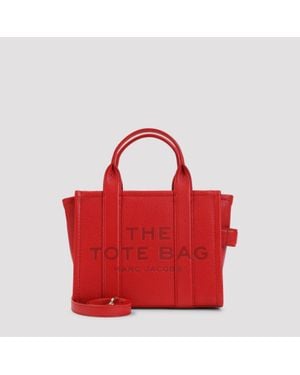 Marc Jacobs The Leather Small Tote Bag - Red