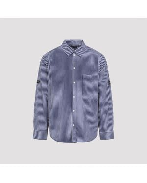 Balenciaga Oversized Shirt - Blue