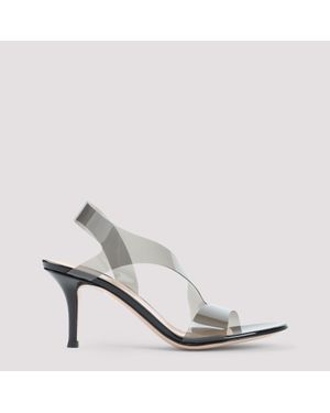 Gianvito Rossi Pvc Metropolis Sandals - White