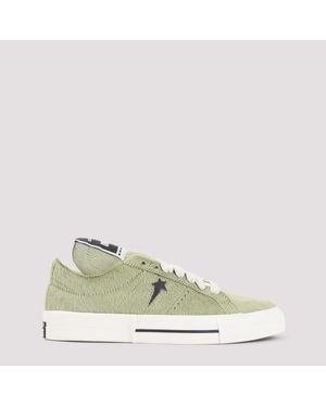 Rick Owens DRKSHDW x Converse Trainers - Green