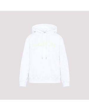 Lanvin Cotton Classic Fit Hoodie - White