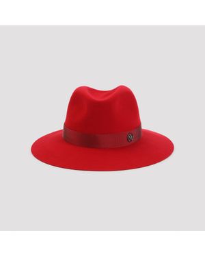 Maison Michel Henrietta Hat - Red