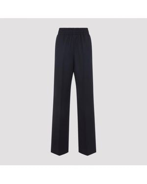 Golden Goose Dark Wide-Leg Trousers - Blue