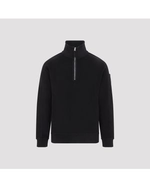 C.P. Company Polo Sweatshirt - Black