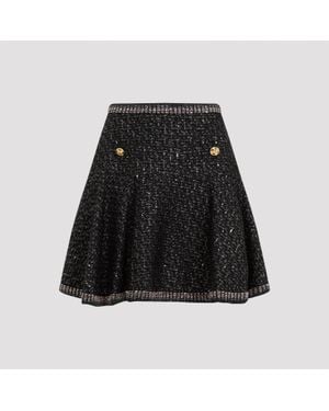 Giambattista Valli Boucle Mini Skirt - Black