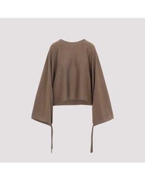Max Mara Frais Balloon Pullover - Brown