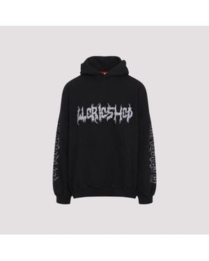 032c Faithless Oversized Hoodie - Black
