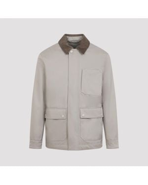 Canali Outerwear Jacket - Grey