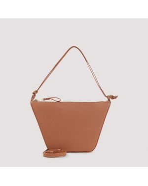 Loewe Hammock Hobo Mini Handbag - Brown