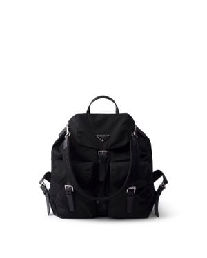Prada Re-Nylon Backpack - Black