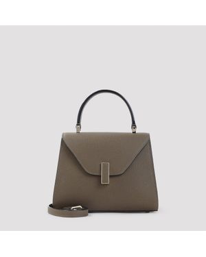 Valextra Luxury Mini Top Handle Handbag - Grey