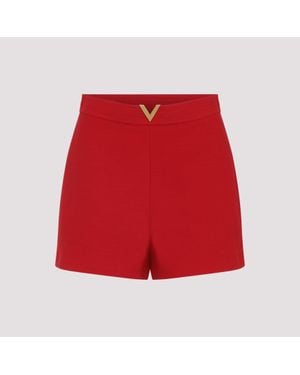 Valentino Bermuda Red