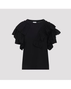Dries Van Noten Humey Cotton T-Shirt - Black