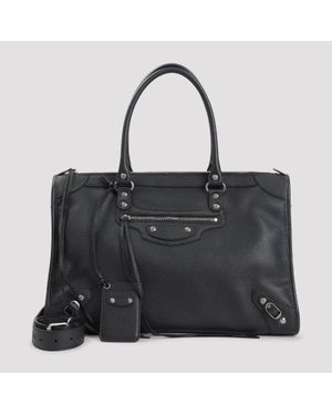 Balenciaga Business Duffle Bag 43.5Cm X 27.5Cm X 19.5Cm - Black