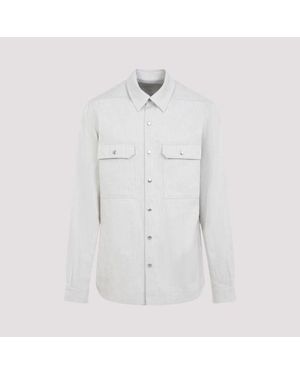 Rick Owens Cotton Outershirt - White