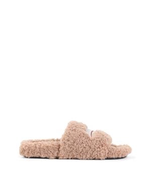 Balenciaga Furry Slide - Pink