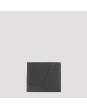 Loewe Puzzle Edge Bifold Wallet - Grey