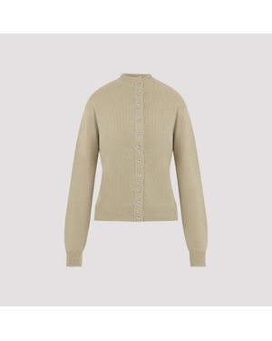 Lemaire Reversible Buttoned Jumper - Natural