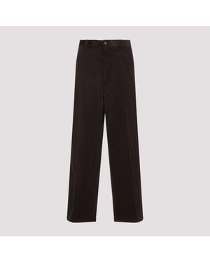 Prada Cotton Trousers - Black