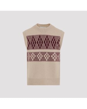 Dries Van Noten Champegne Manta Jumper - Red
