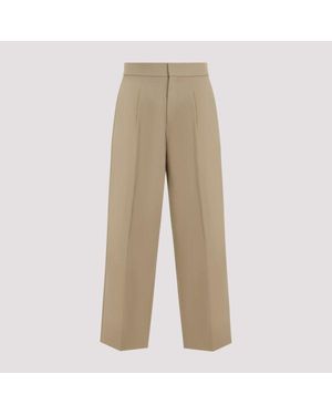 Fear Of God Single Pleat Relaxed Trousers For - Natural