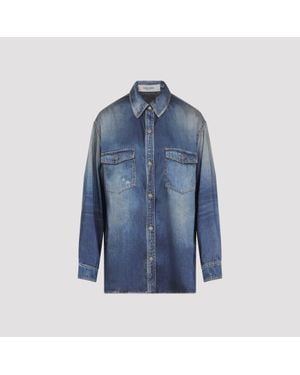 Golden Goose Patty Over Shirt - Blue