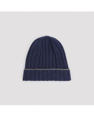 Brunello Cucinelli Beanie - Blue