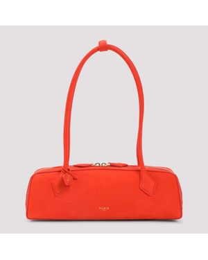 Alaïa Alaïa Teckel Medium Shoulder Bag - Red