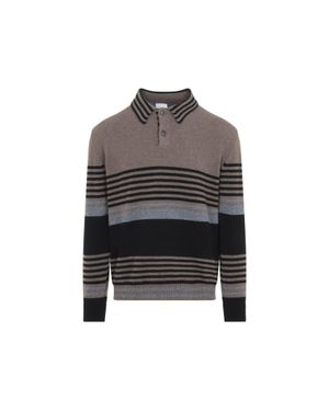 Paul Smith Knit Polo - Grey