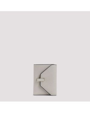 Valextra Iside Wallet - Grey