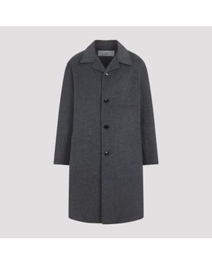 Ami Paris Car Coat - Black