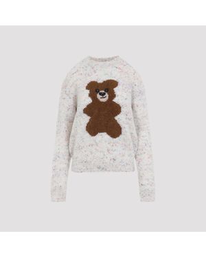 Moschino Bear Jumper - White