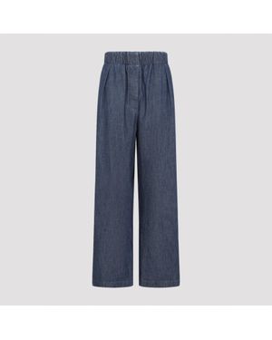 Jil Sander Wide Leg Blue