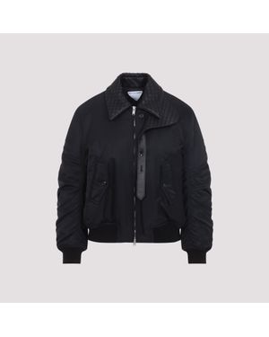 Bottega Veneta Intrecciato Jacket - Black