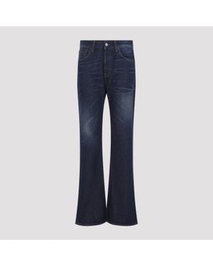 Acne Studios Organic Cotton Deep Dive Jeans For - Blue